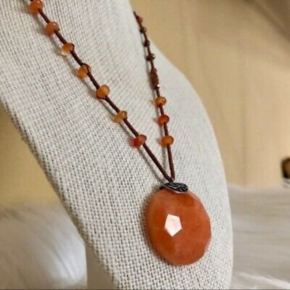Silpada 18” Moroccan Sunset necklace on sterling silver